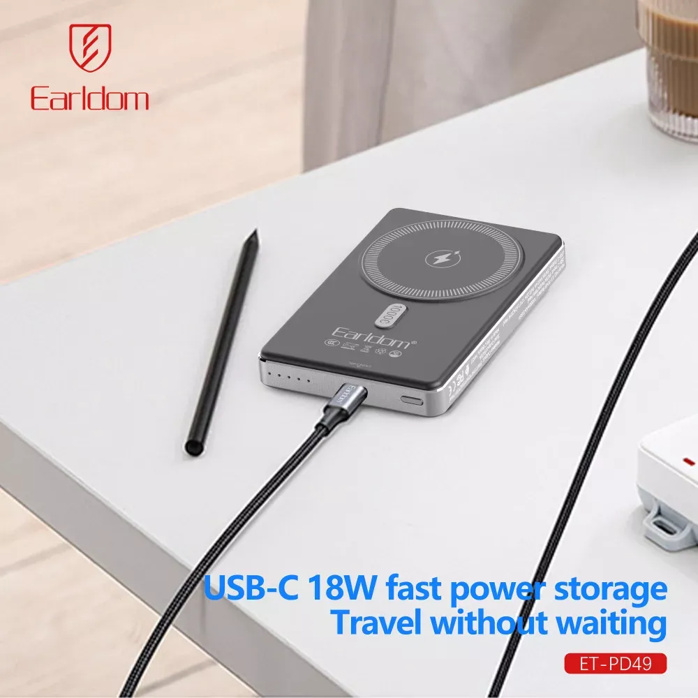 Power Bank 10000 mAh — Earldom ET-PD49 — фото 13
