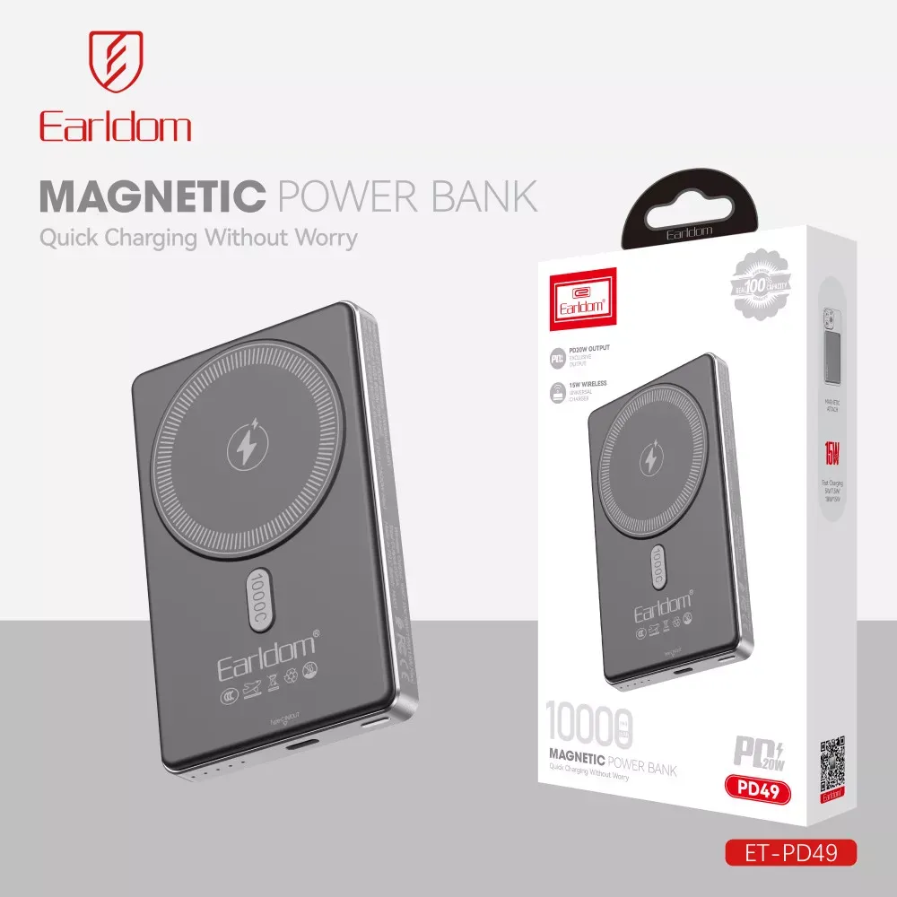 Power Bank 10000 mAh — Earldom ET-PD49 — фото 15