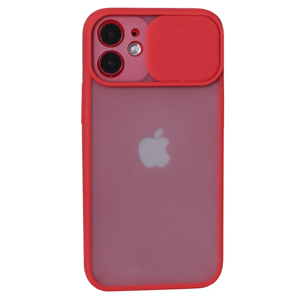 Security camera TPU Plastic Case iPhone 12 Mini 5.4" — Red — Различные Apple iPhone 12 Mini 5.4"