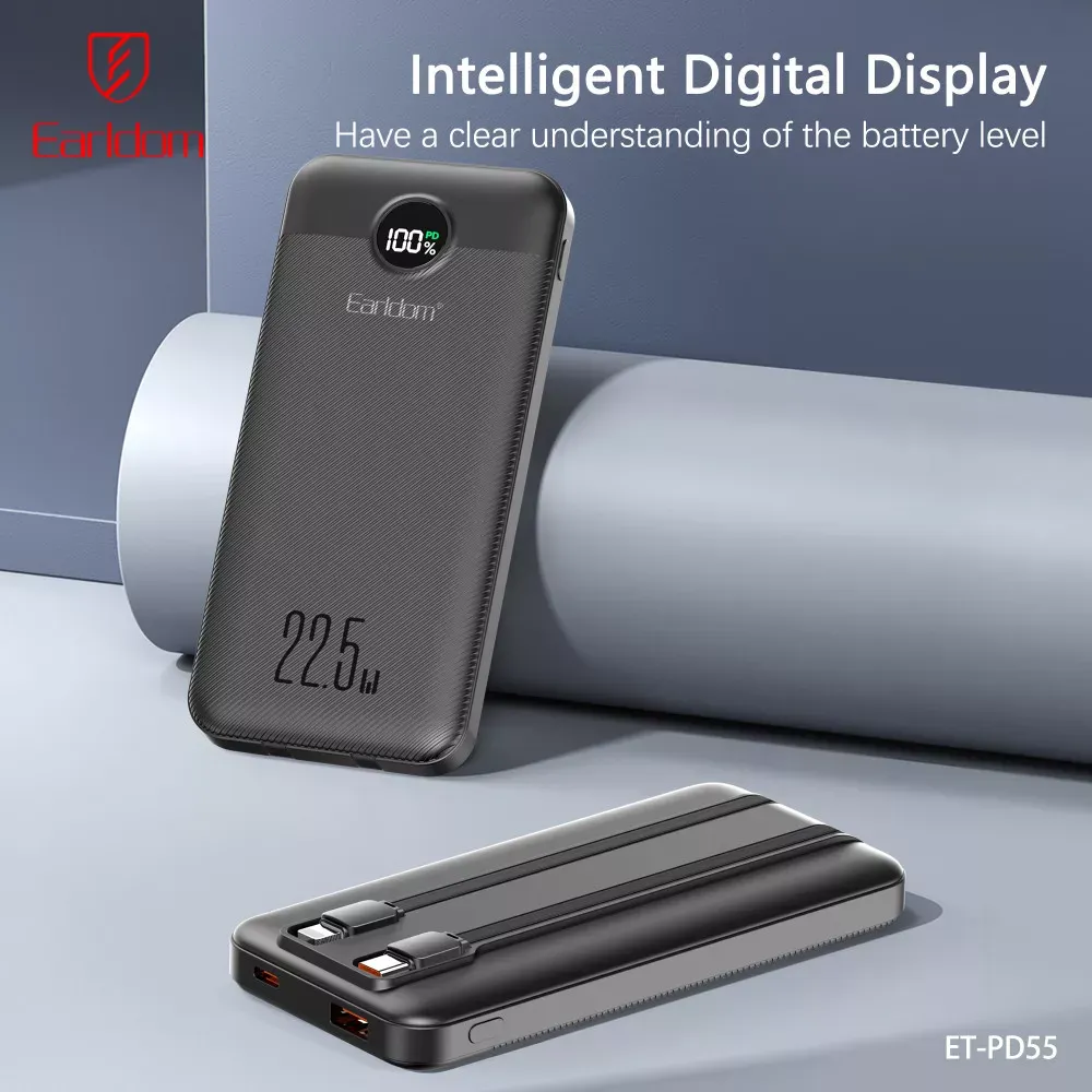 Power Bank 10000 mAh — Earldom ET-PD55 — фото 5