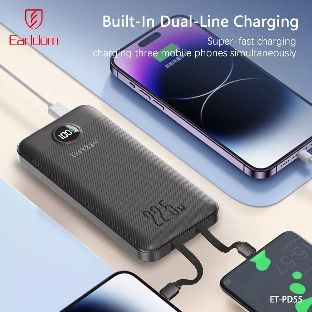 Power Bank 10000 mAh — Earldom ET-PD55 — фото 5