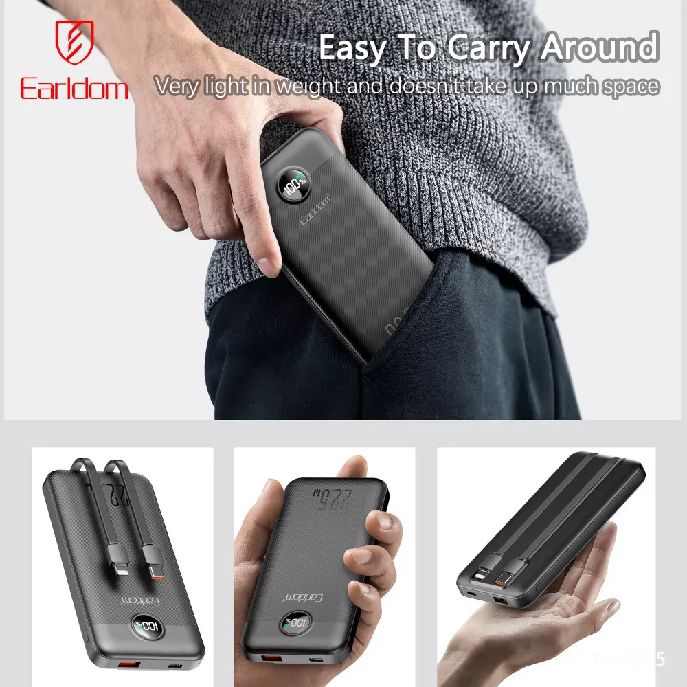Power Bank 10000 mAh — Earldom ET-PD55 — фото 6