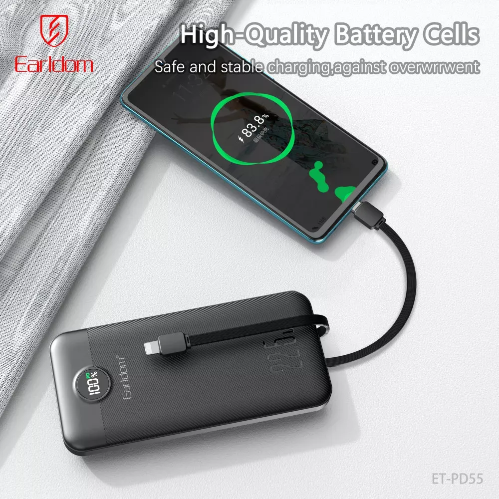 Power Bank 10000 mAh — Earldom ET-PD55 — фото 7