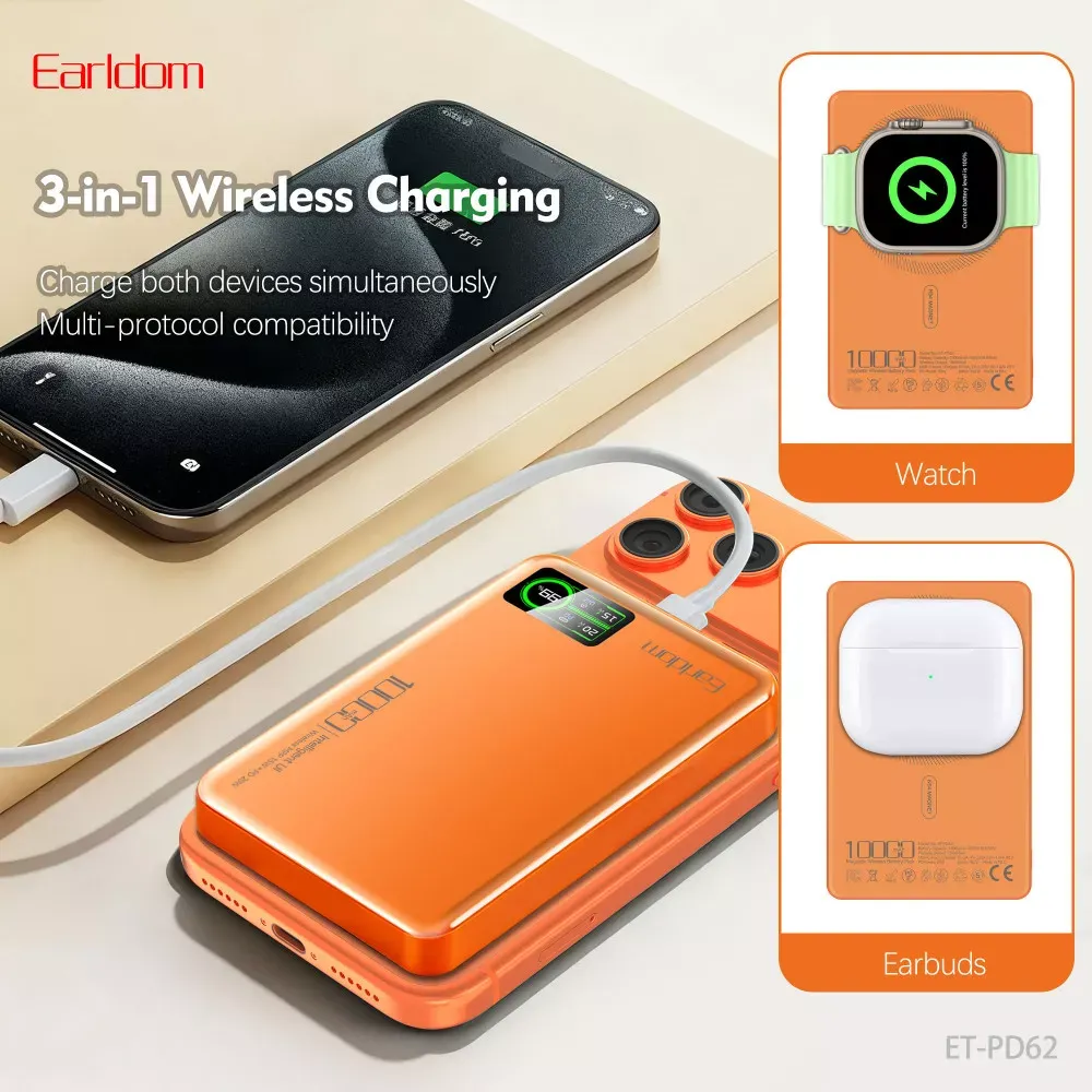 Power Bank 10000 mAh — Earldom ET-PD62 — Earldom