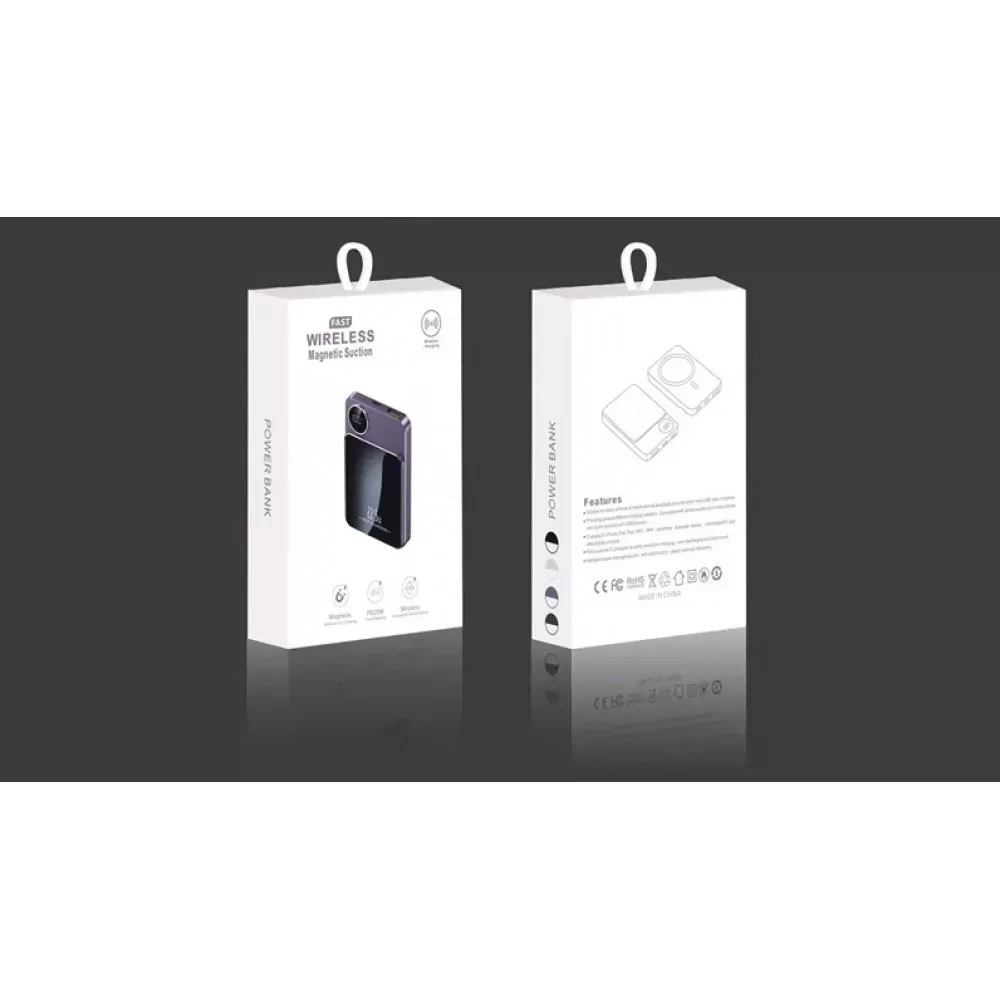 Power Bank 10000 mAh — Magnetic Suction W009 — фото 3
