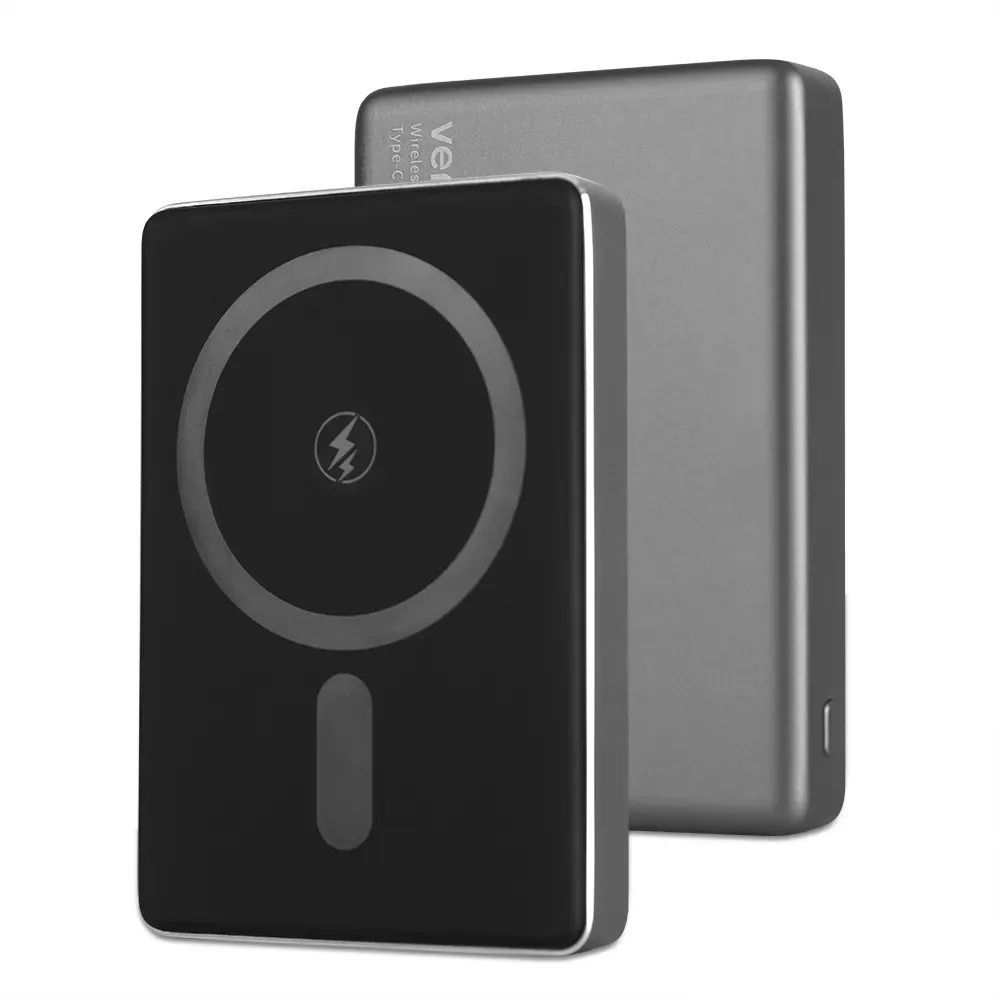 Power Bank 10000 mAh | 22.5W — Veron Q22 withMagsafe   magnetic fast charging USB C — VERON