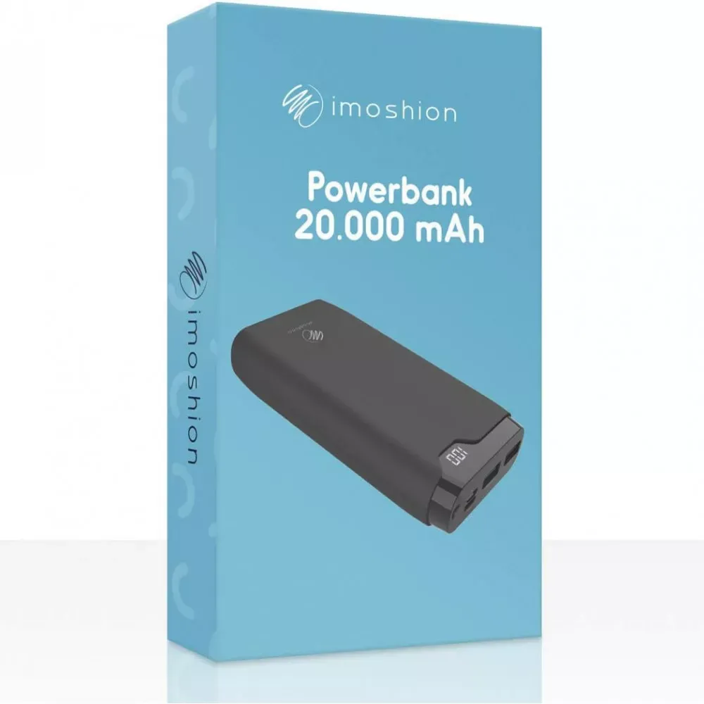 Power Bank 20000 mAh | PD20W — Imoshion — Black — фото 3