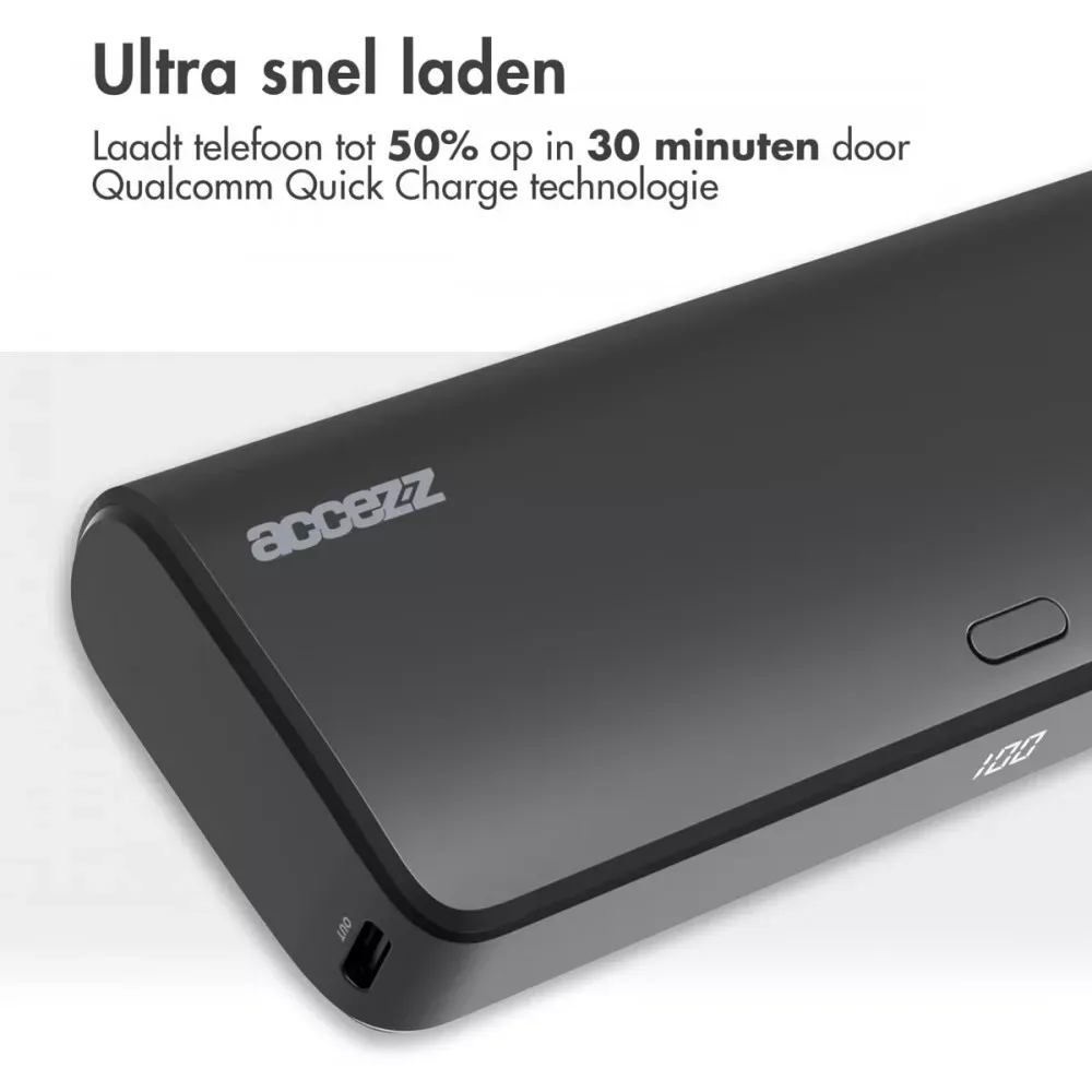 Power Bank 20000 mAh | PD35W — Accezz Omega Series — фото 5