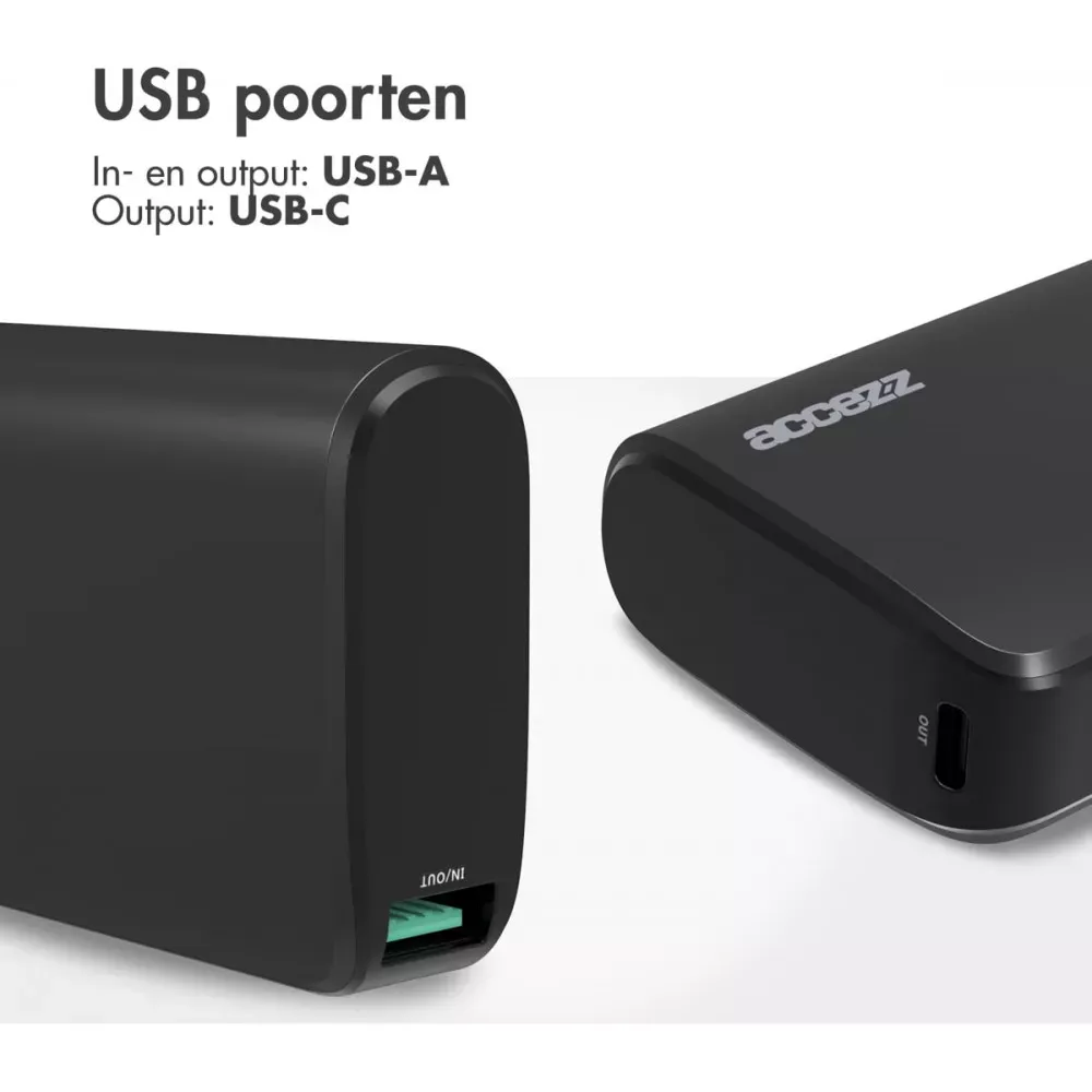 Power Bank 20000 mAh | PD35W — Accezz Omega Series — фото 5