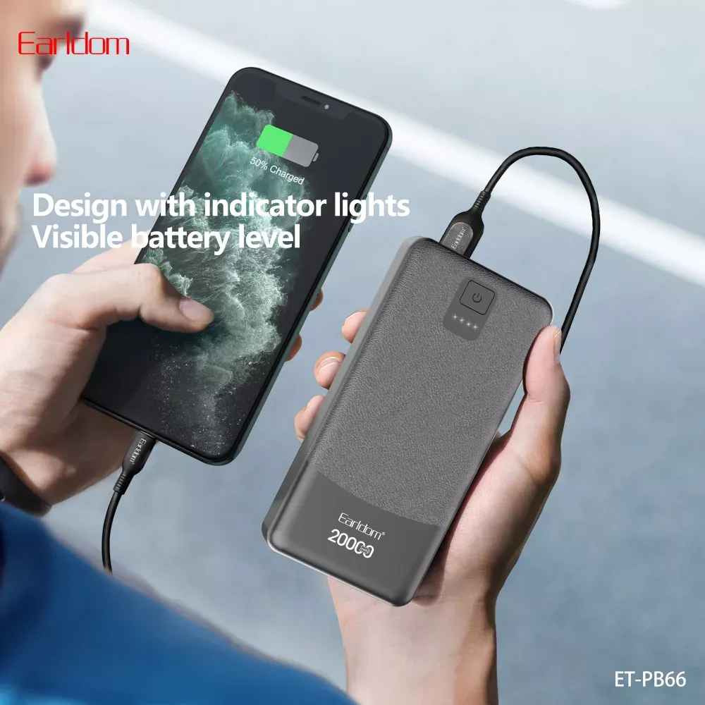Power Bank 20000 mAh — Earldom ET-PB66 — фото 13