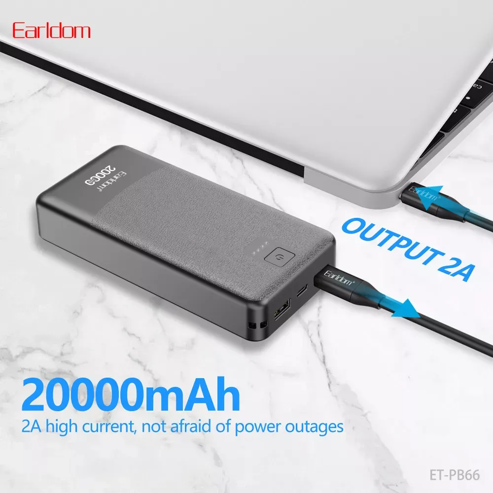 Power Bank 20000 mAh — Earldom ET-PB66 — фото 14