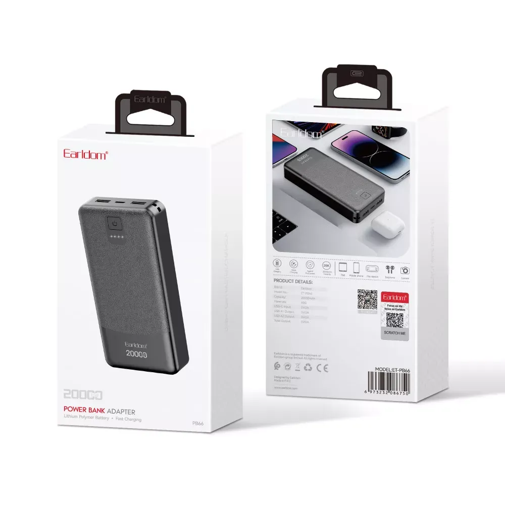Power Bank 20000 mAh — Earldom ET-PB66 — фото 4