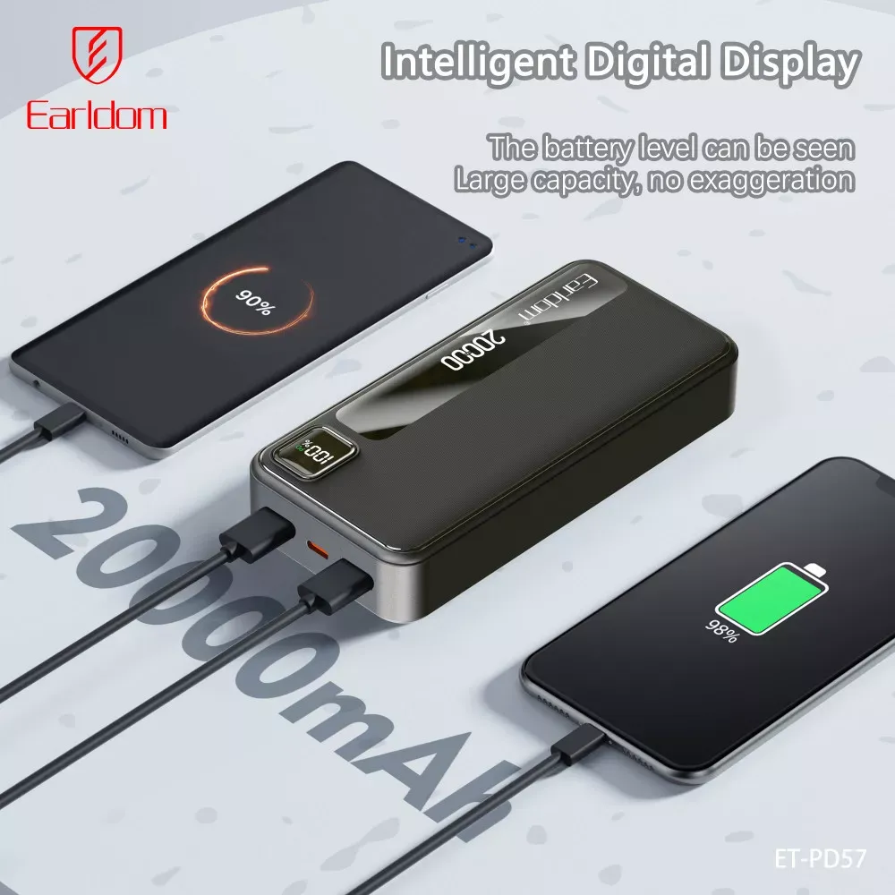 Power Bank 20000 mAh — Earldom ET-PD57 — фото 13