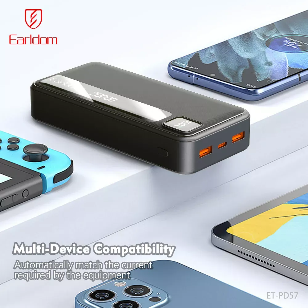 Power Bank 20000 mAh — Earldom ET-PD57 — фото 14