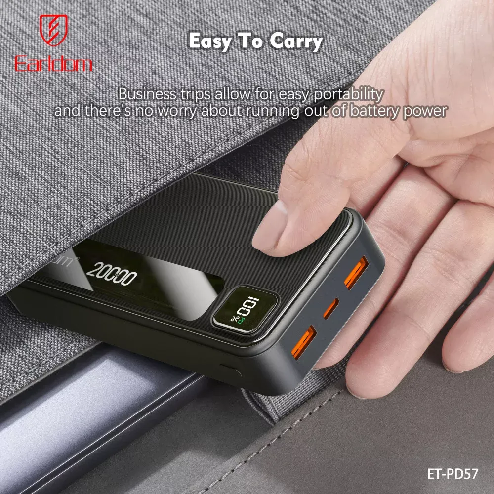 Power Bank 20000 mAh — Earldom ET-PD57 — фото 15
