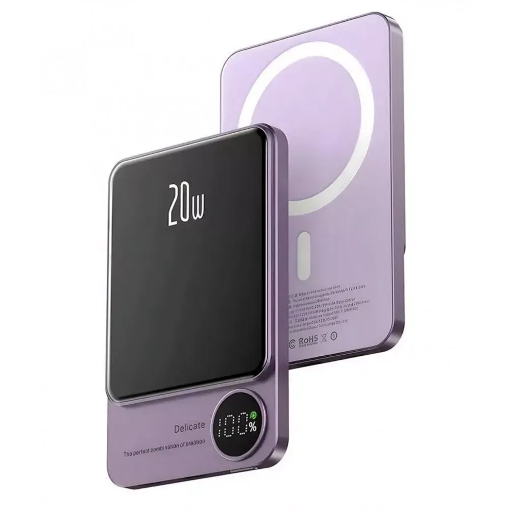 Power Bank 5000 mAh — Magnetic Suction W008 — Различные
