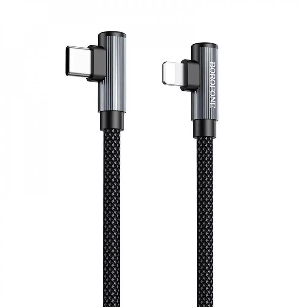Кабель USB C to Lightning 27W PD Borofone BU50 Magnetic — фото 4