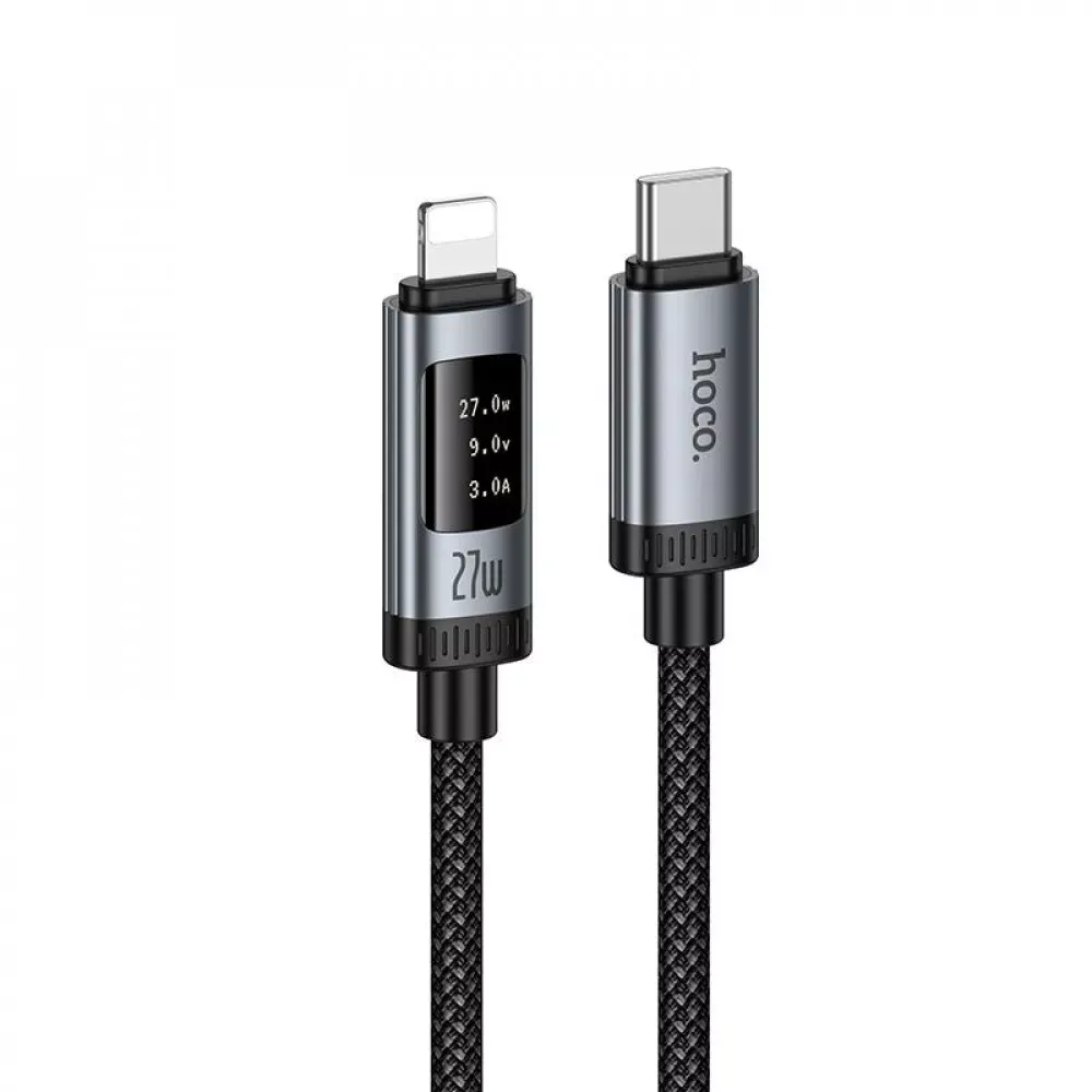 Кабель USB C to Lightning 27W PD (1m) — Hoco U148 — Hoco