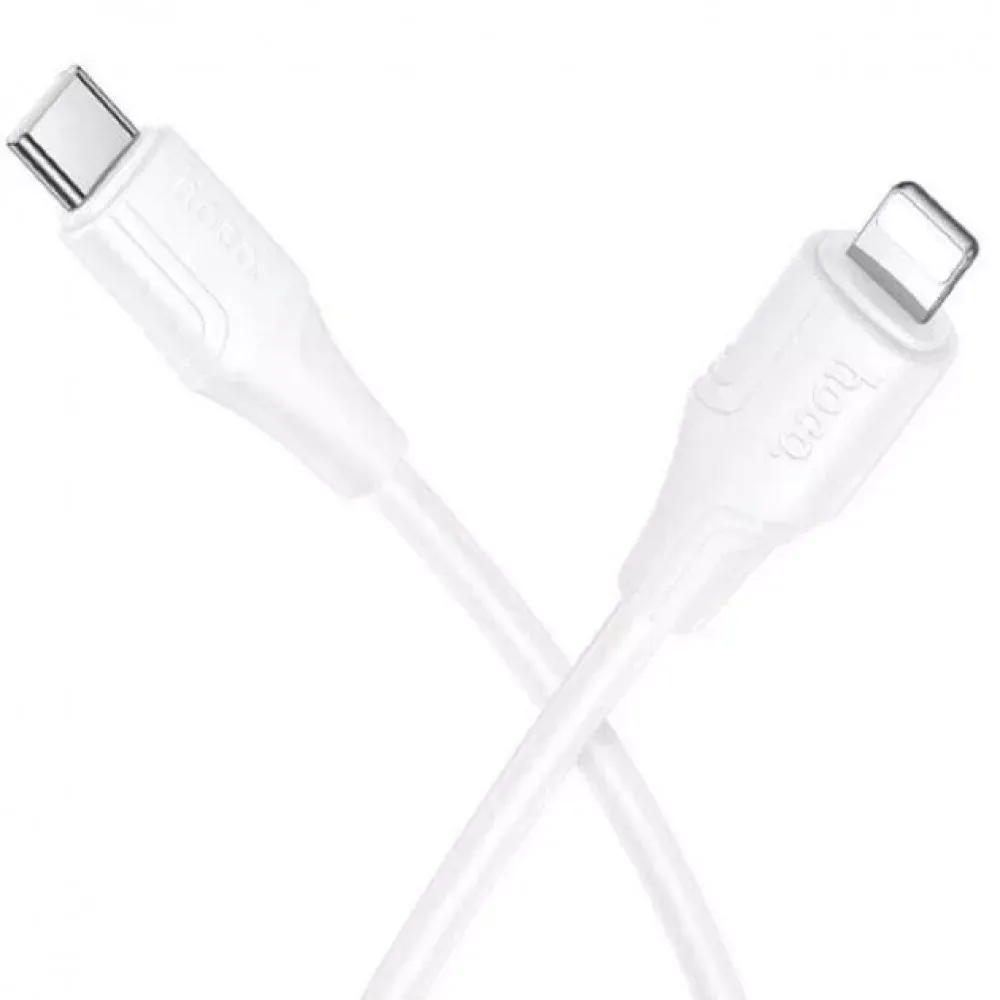 Кабель USB C to Lightning 27W PD (1m) — Hoco X124 — White — Hoco