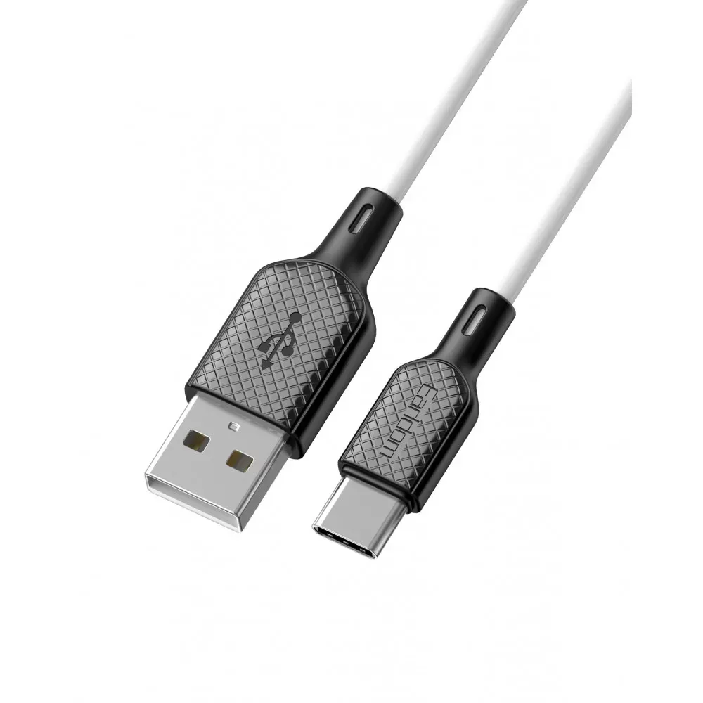 Cable USB C 2.4A (1m) — Earldom EC-154C — white — Earldom
