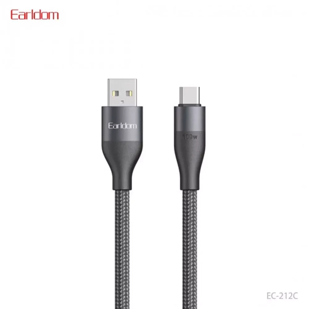 Cable USB C 2.4A (1m) — Earldom EC-212C — Earldom
