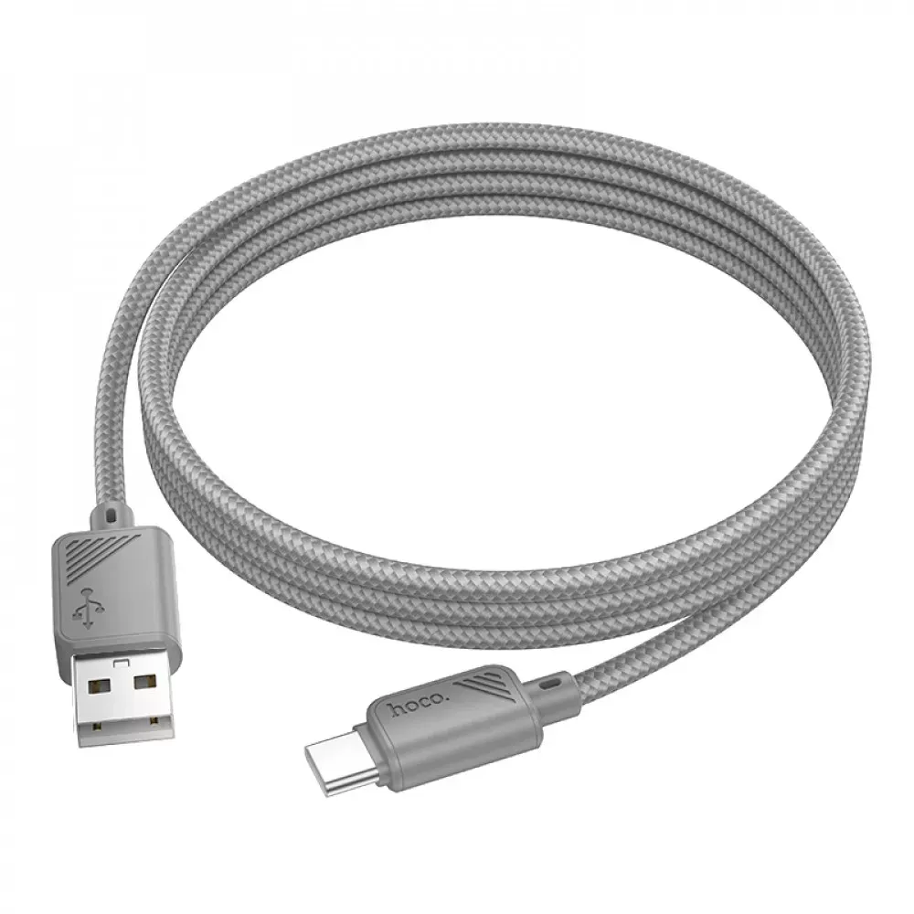 Кабель USB C 2.4A Hoco X113 — Gray