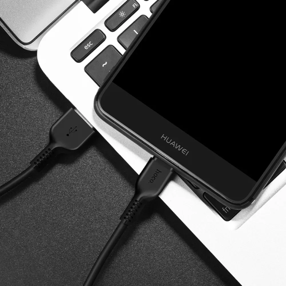 Кабель USB C 2A Hoco X13 — Black — фото 5
