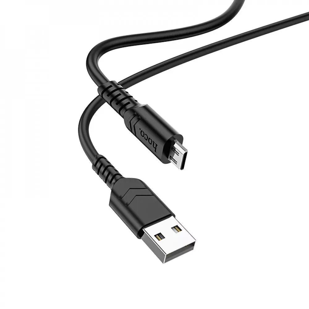 Кабель Micro 2.4A (1m) Hoco X62 — Black — Hoco