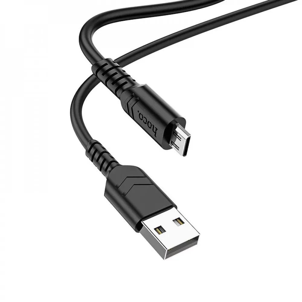 Кабель Micro 2.4A Hoco X62 — Black — фото 4