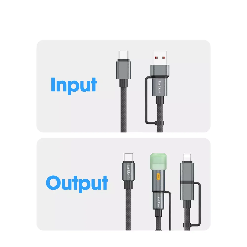 Led Lightning Cable 6 in 1 60Watt — Earldom EC-IC03 — фото 9