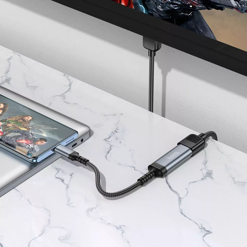 Adapter USB C To HDTV Hoco UA43A — фото 5
