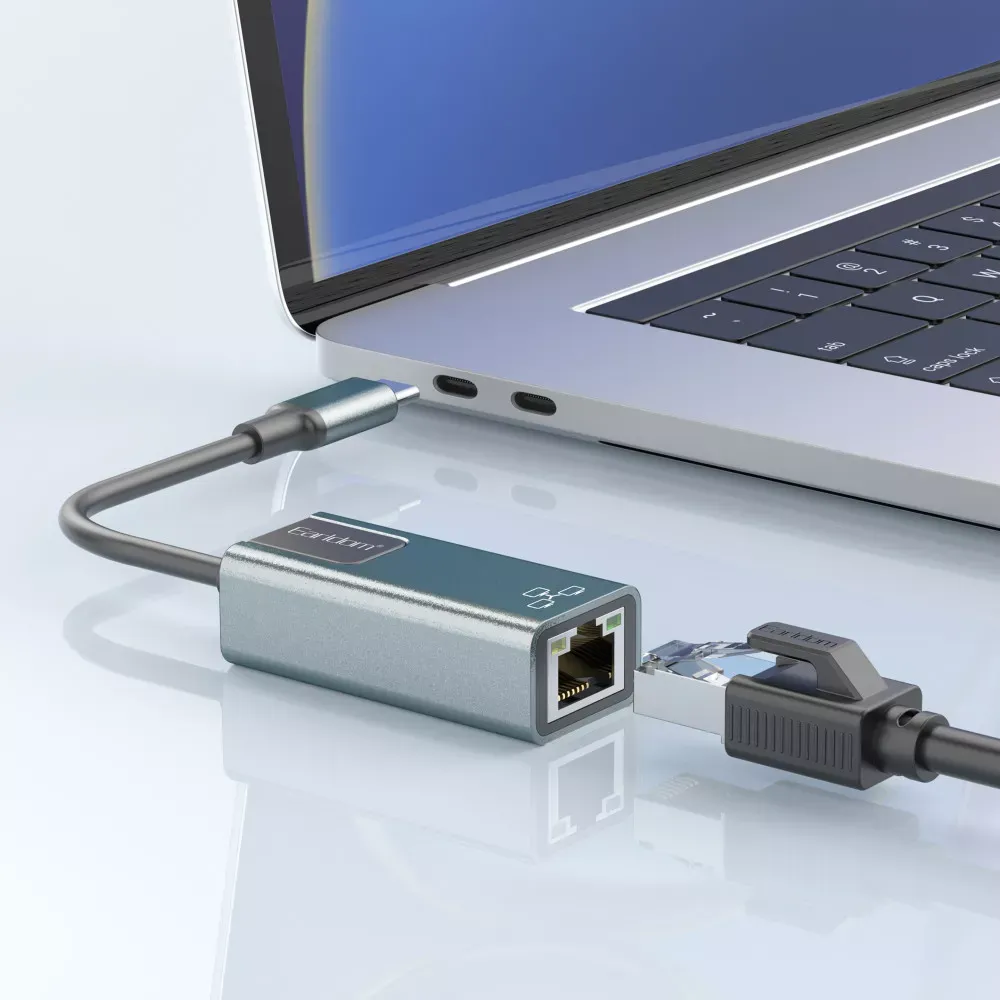 USB C Ethernet Adapter 100 gigabit — Earldom ET-NC2 — фото 5