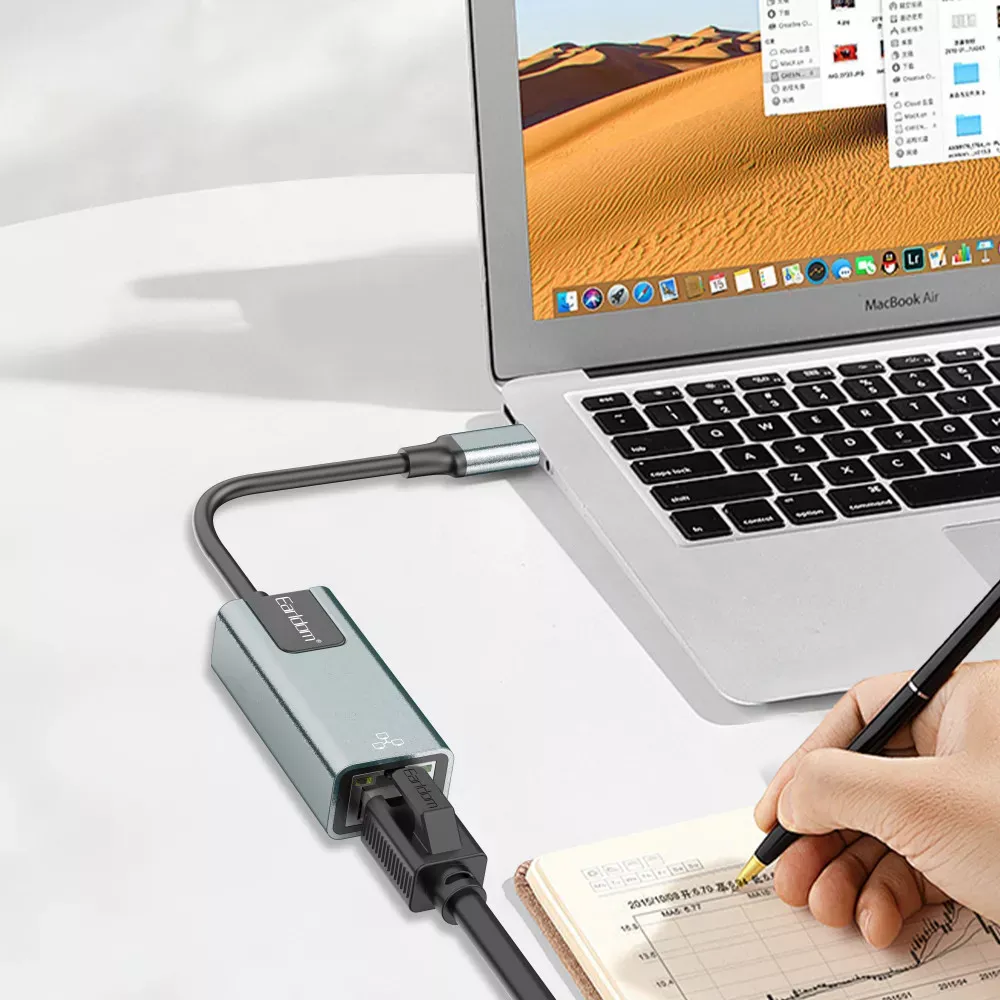 USB C Ethernet Adapter 100 gigabit — Earldom ET-NC2 — фото 8