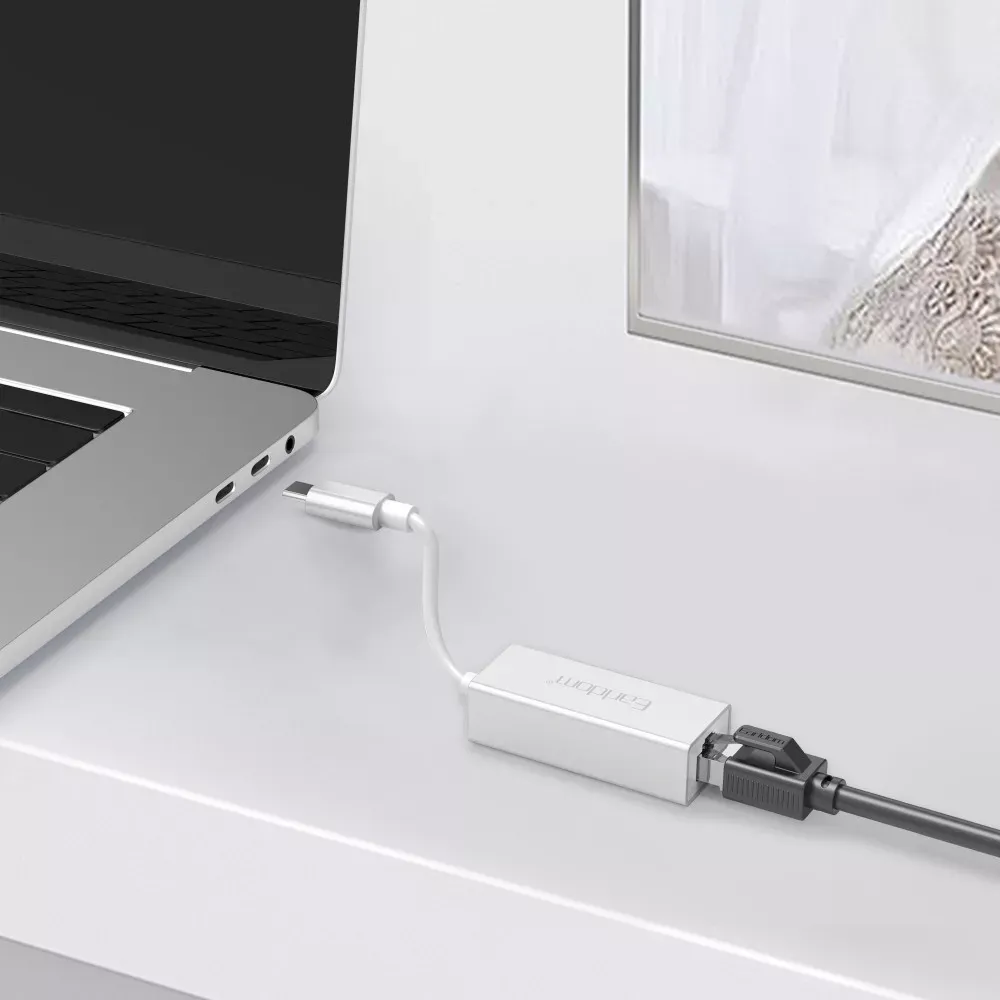 Adapter USB C To RJ45 Earldom ET-NW5C — фото 6