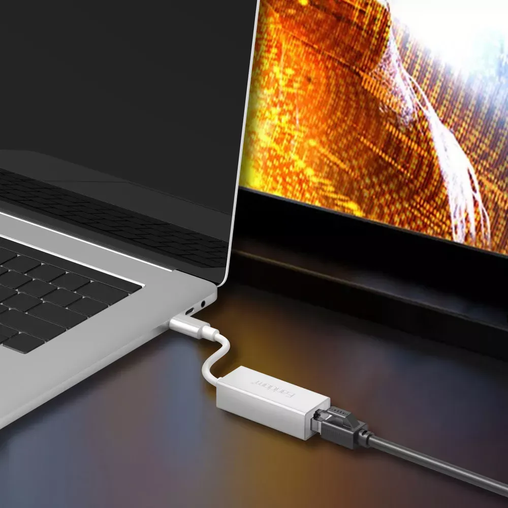 Adapter USB C To RJ45 Earldom ET-NW5C — фото 8