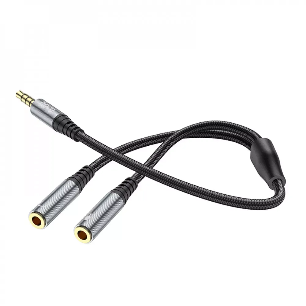 Cable Aux Hoco UPA21 — Metal Gray — фото 4