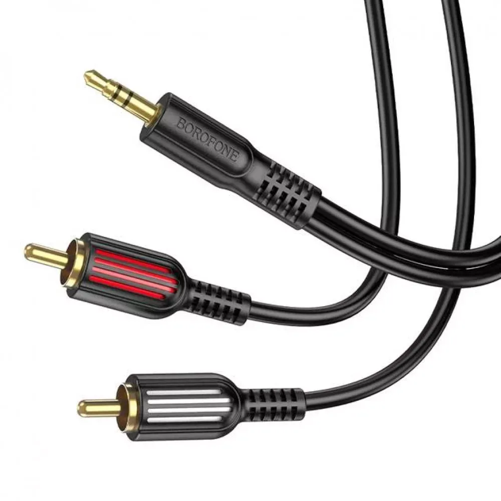 Cable Aux to 2 RCA (1m) Borofone BL11 — Borofone