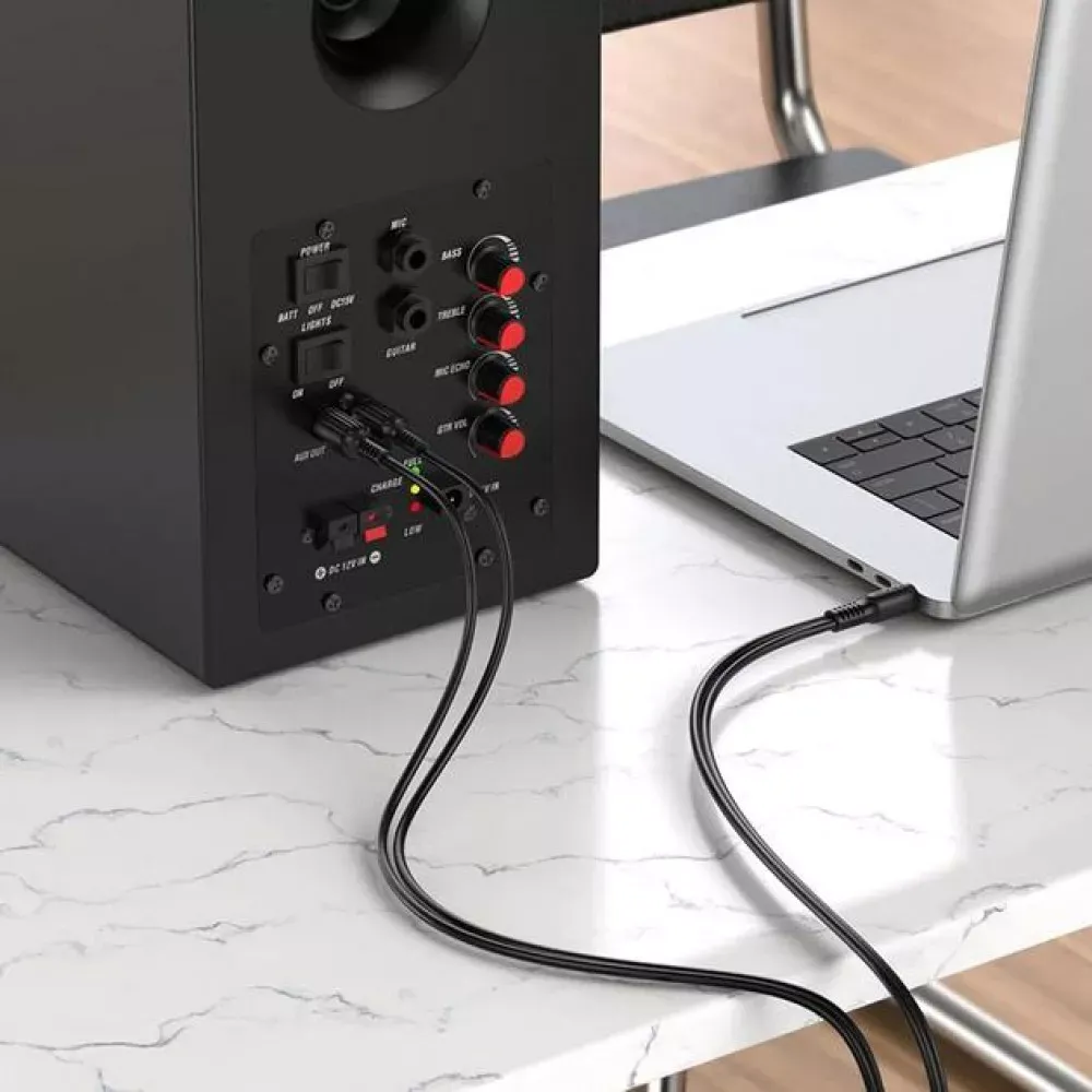 Cable Aux to 2 RCA Borofone BL11 — фото 4