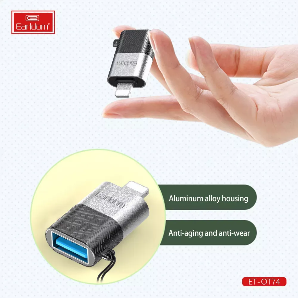 USB 3.0 to Lightning Adapter OTG Earldom ET-OT74 — фото 7