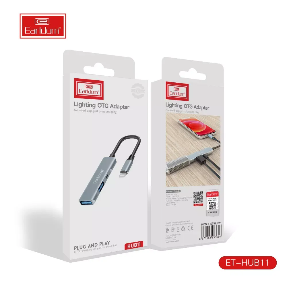 USB HUB Earldom ET-HUB11 — фото 4