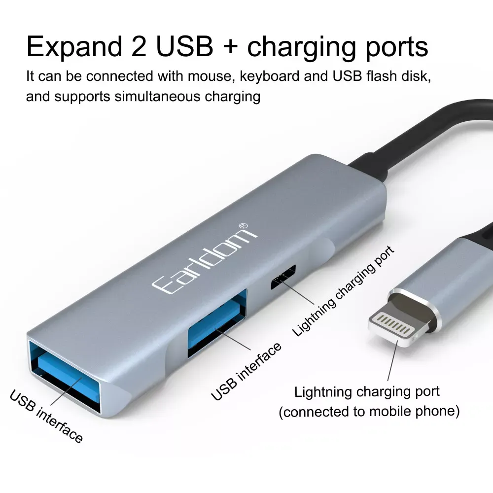 USB HUB Earldom ET-HUB11 — фото 7