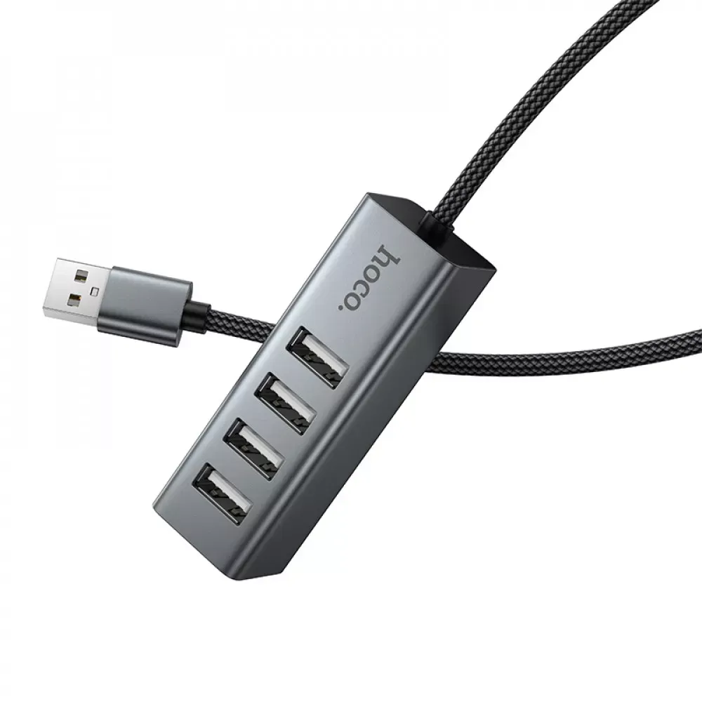 USB HUB Hoco HB1A / USB To 4 USB — фото 4