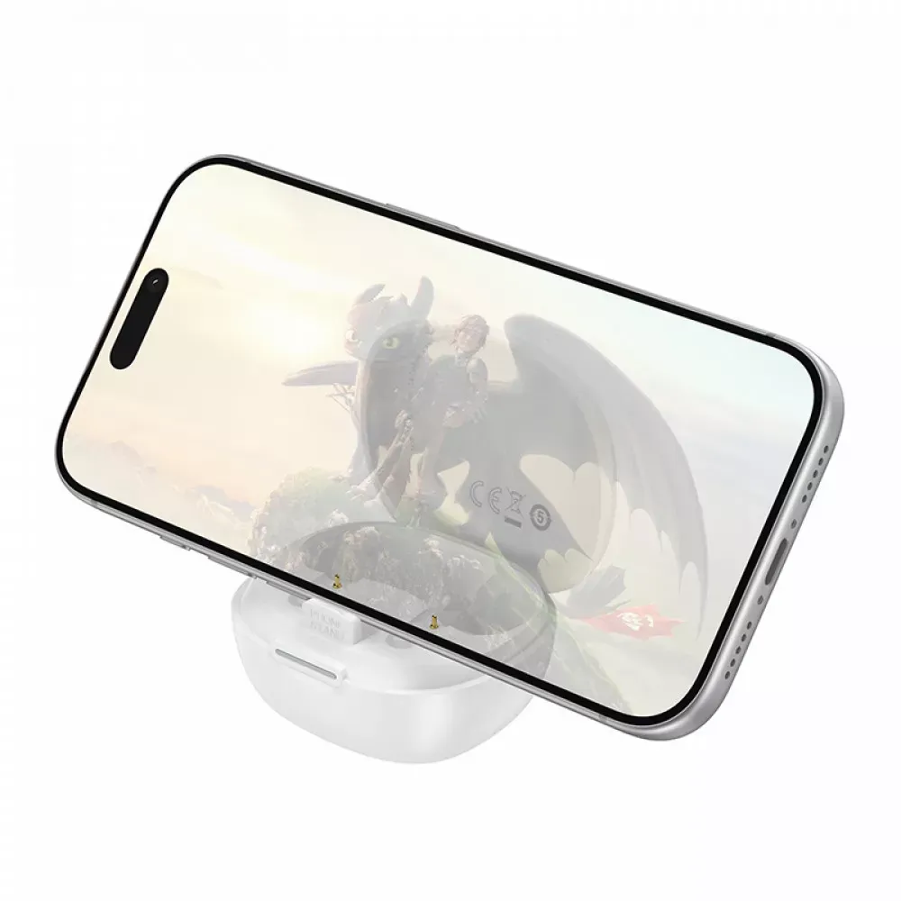 Bluetooth гарнітура TWS Hoco EQ100 — White — фото 4