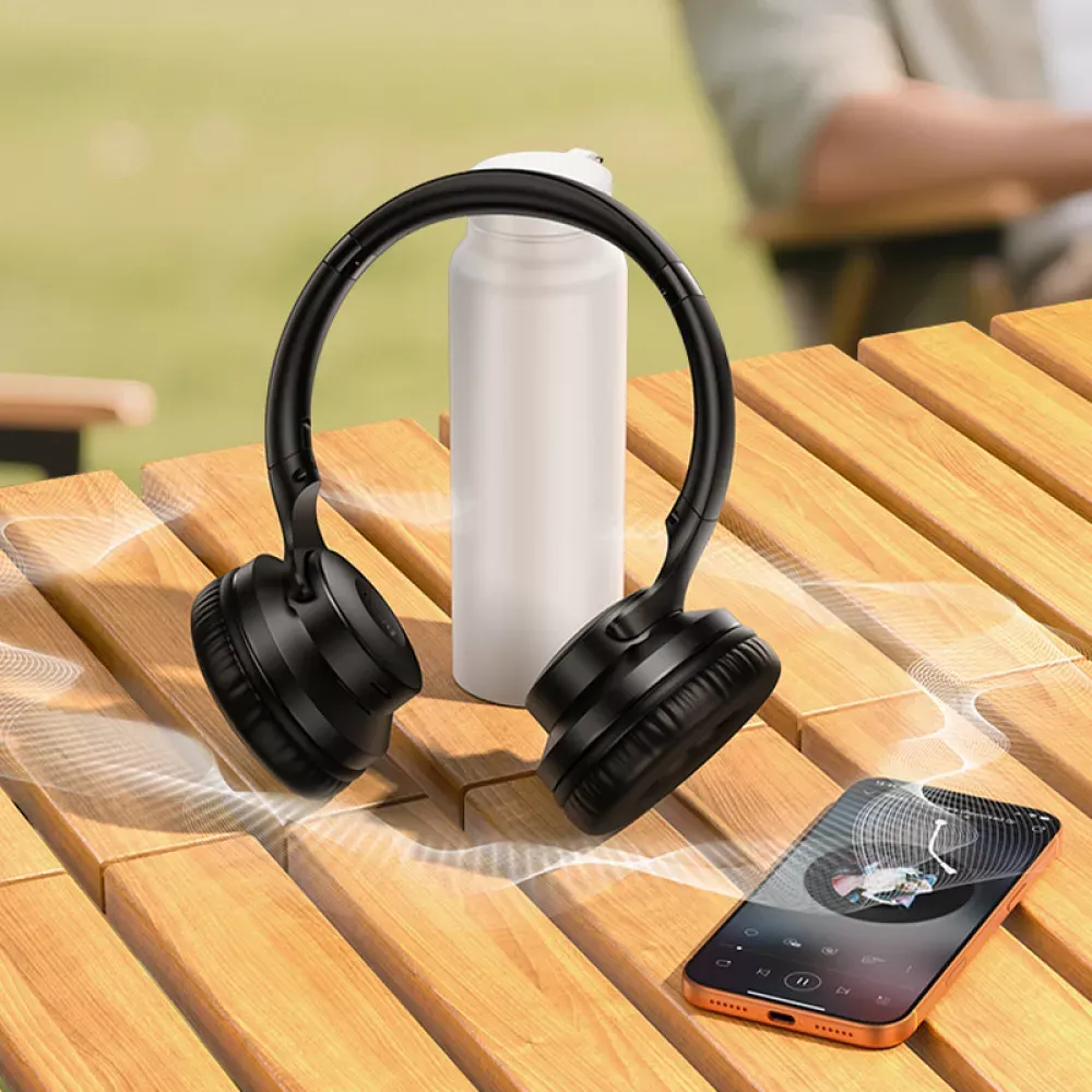 Навушники Bluetooth Hoco W71 Cool — фото 9