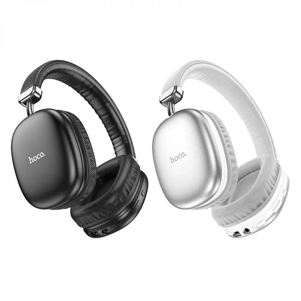 Bluetooth Headphones Hoco W35 — Silver — фото 5
