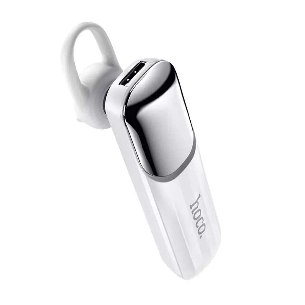 Bluetooth Headset Hoco E57 — White — Hoco
