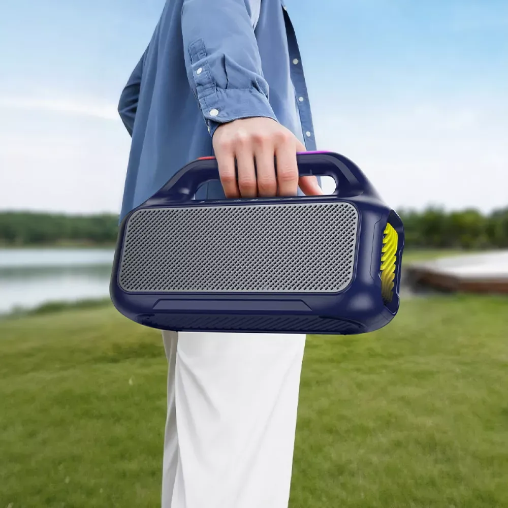 Bluetooth Speaker Hoco HC47 — Blue — фото 5