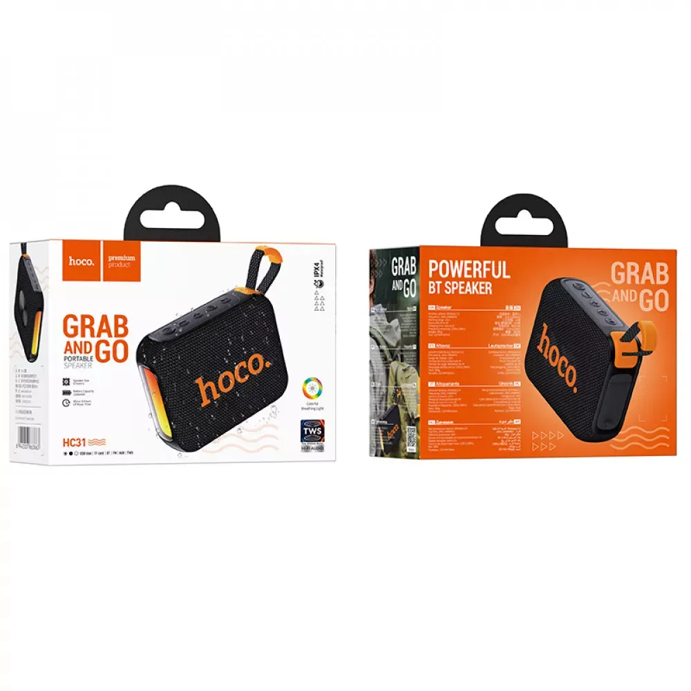 Bluetooth Speaker — Hoco HC31 — Black — фото 3