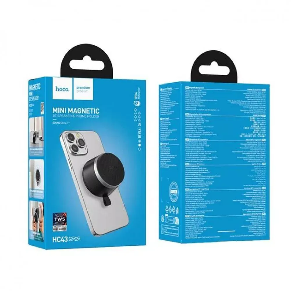 Bluetooth Speaker — Hoco HC43 — Black — фото 3