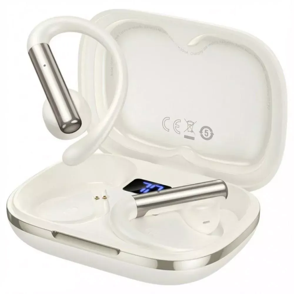 Bluetooth гарнітура TWS Hoco EW206 — White — Hoco